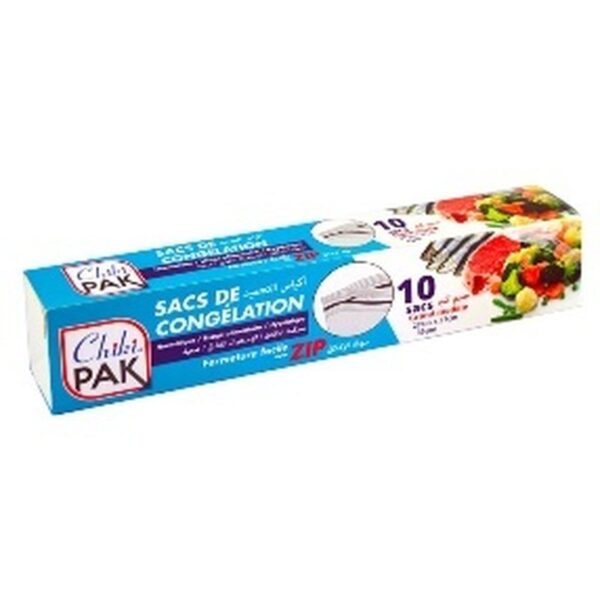 CHIKIPAK SAC DE CONGELATION  10 SACS