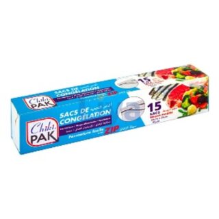 CHIKIPAK SAC DE CONGELATION  20 SACS