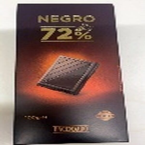 CHOCOLAT NEGRO 72%