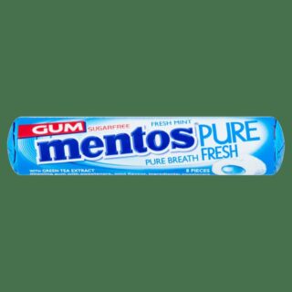 GUM MENTOS PURE FRESH 8 PIECES