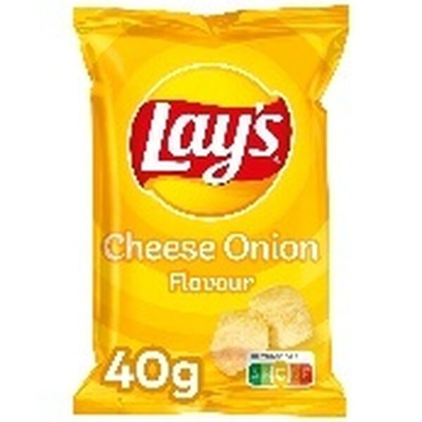 LAYS CHEESE AND OGNION FLAVOR 43G