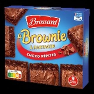 LE BROWNIE CHOCO PEPITES 285G