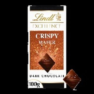 LINDT CRISPY WAFER DARK CHOCOLAT